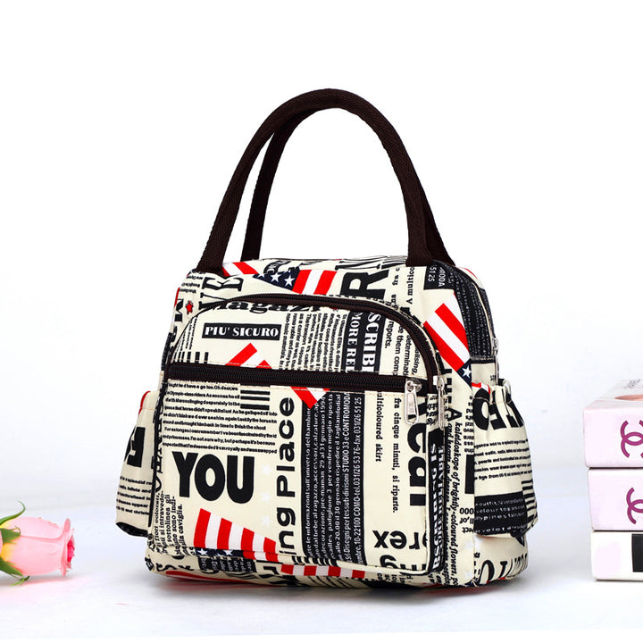 Cute Cat Print Handbag Kalsten