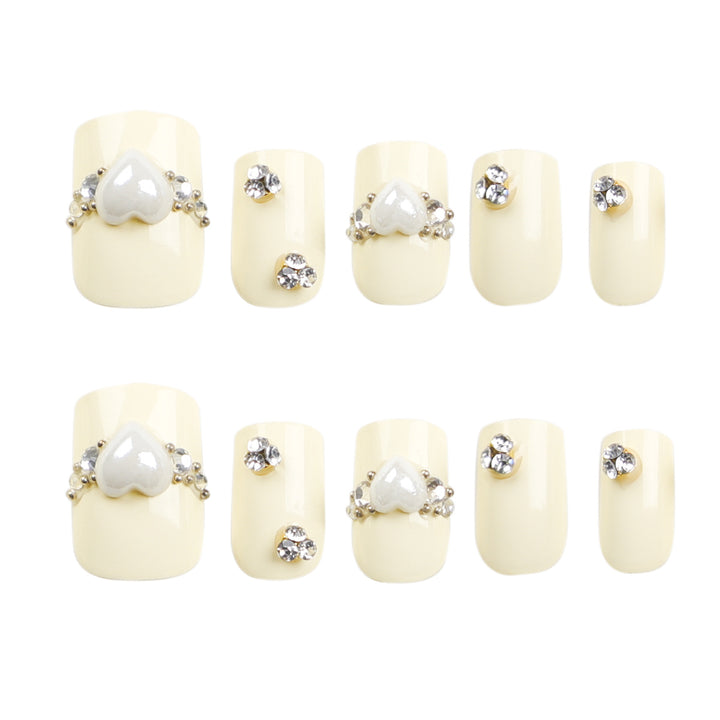 Artistic Nail Extensions with Elegant Decorative Details Kalsten
