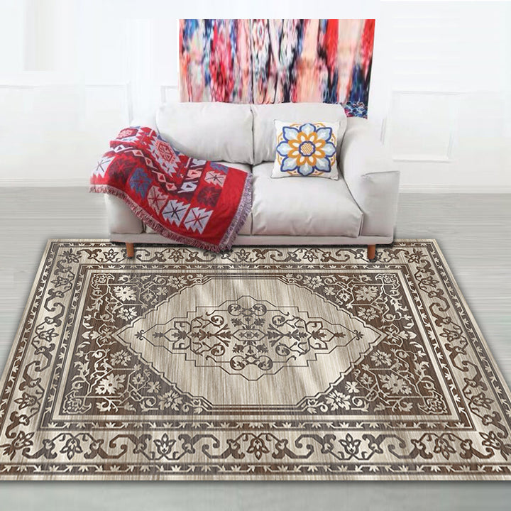 Decorative Oriental Inspired Carpet