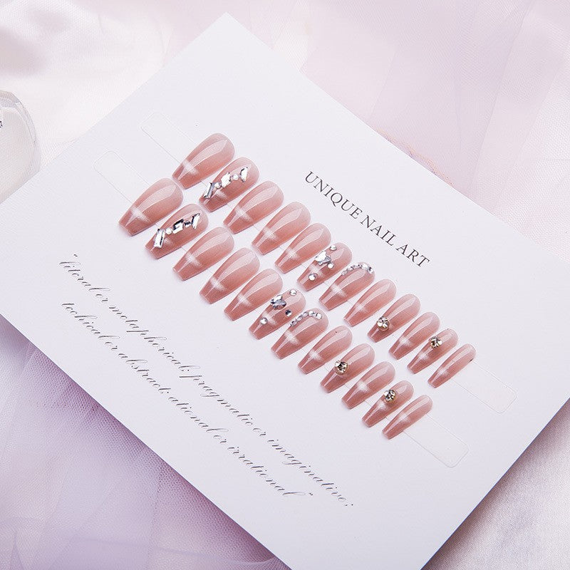 Artificial artificial nails with heart design Kalsten