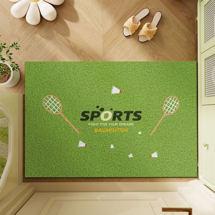 Sports-Themed Welcome Mat Kalsten