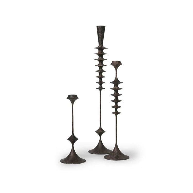 Abstract Sculptural Candle Holders