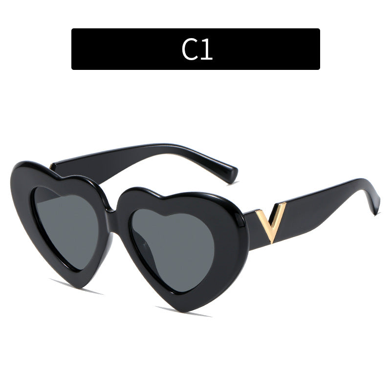 Heart-Shaped Sunglasses  1787664768