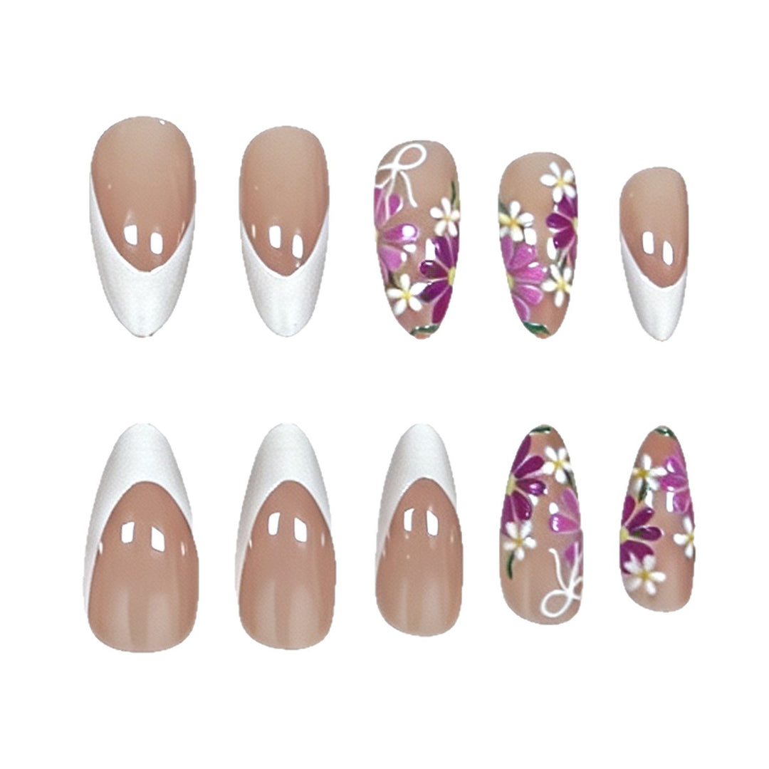 Elaborate Floral Nail Art Kalsten