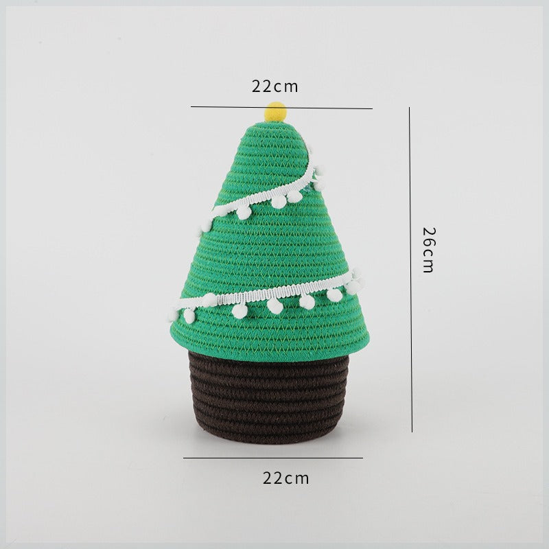 Decorative Christmas Tree Basket
