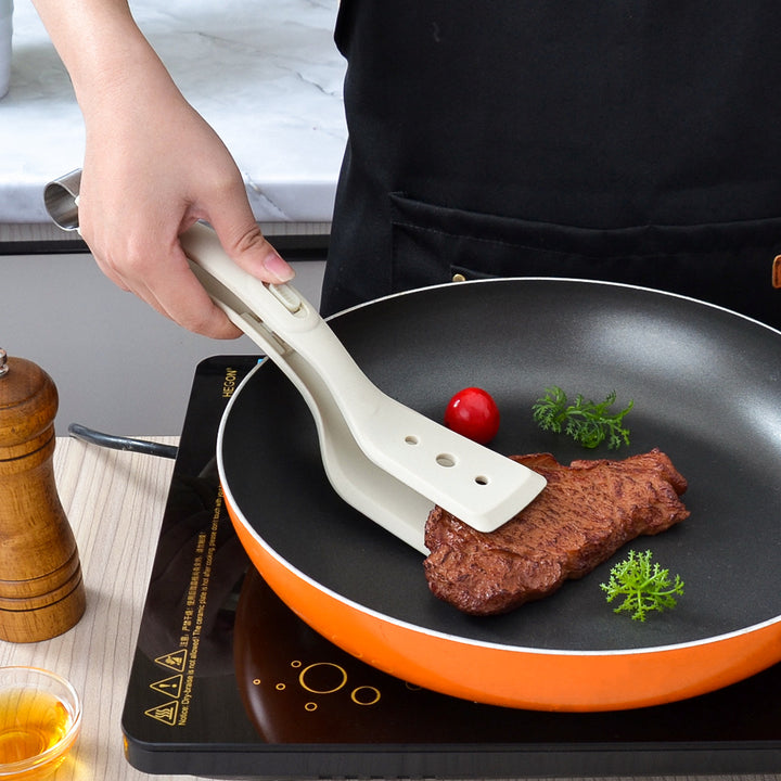 Ergonomic silicone spatula with stainless steel accents Kalsten