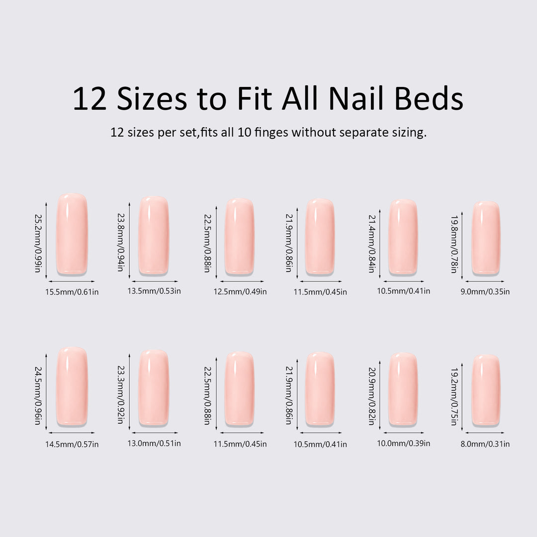 Artificial nail set with playful animal motifs and elegant embellishments Kalsten