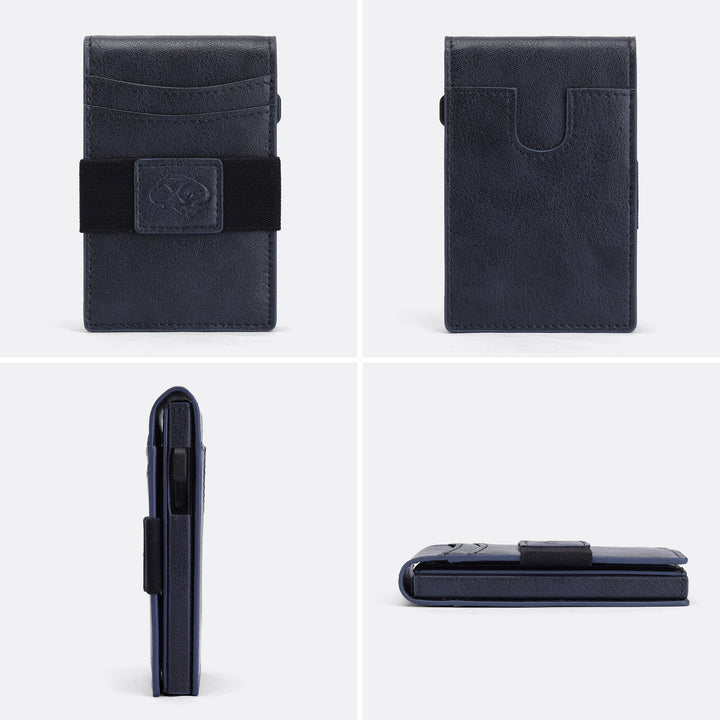 RFID-Blocking Leather Cards Holder Kalsten