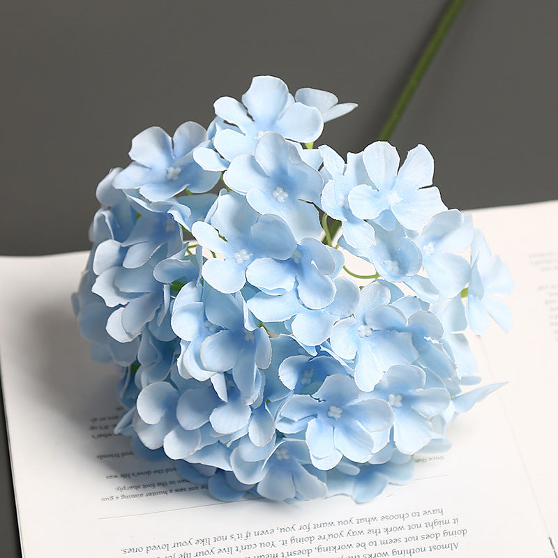 Realistic Floral Hydrangea Stem