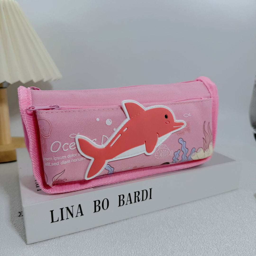 Cute Dolphin Design Pencil Case Kalsten