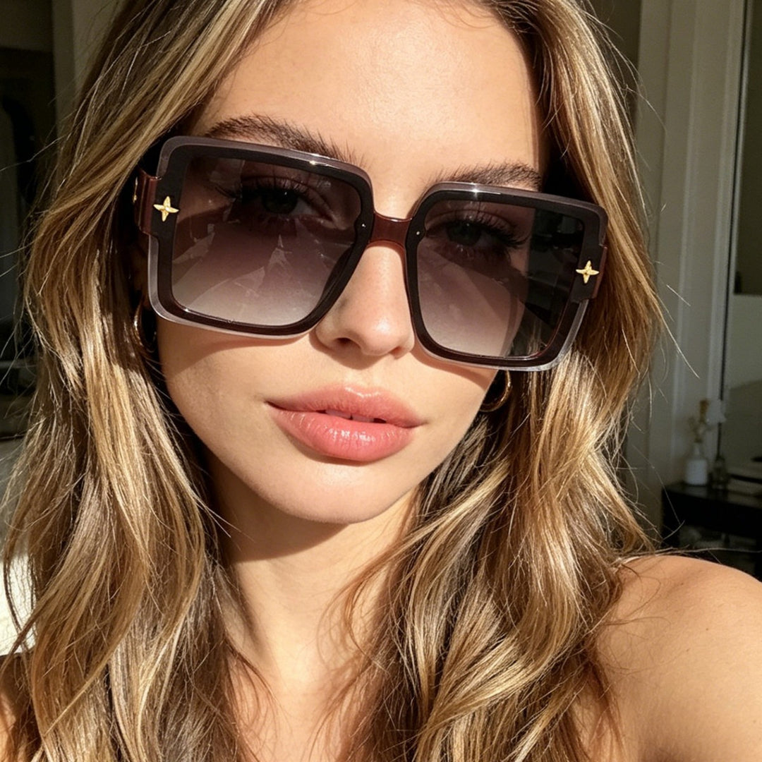 Women's fashionable square sunglasses with elegant frame Kalsten