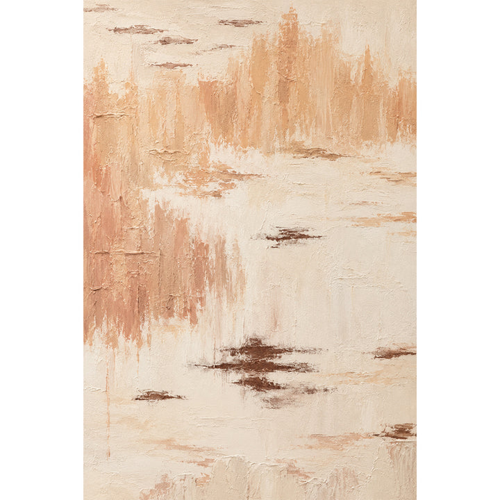 Textured Abstract Canvas Art Print for Walls