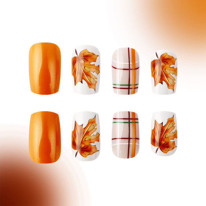 Autumn-Inspired Nail Art Set Kalsten