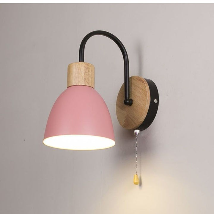 Modern Wooden Wall Sconce