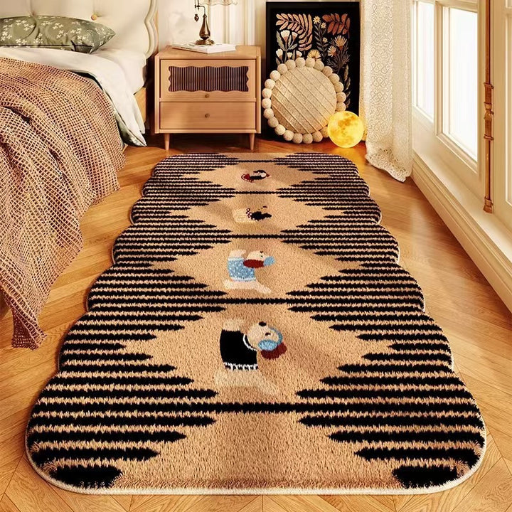 Playful Animal-Themed Bath Mat Kalsten
