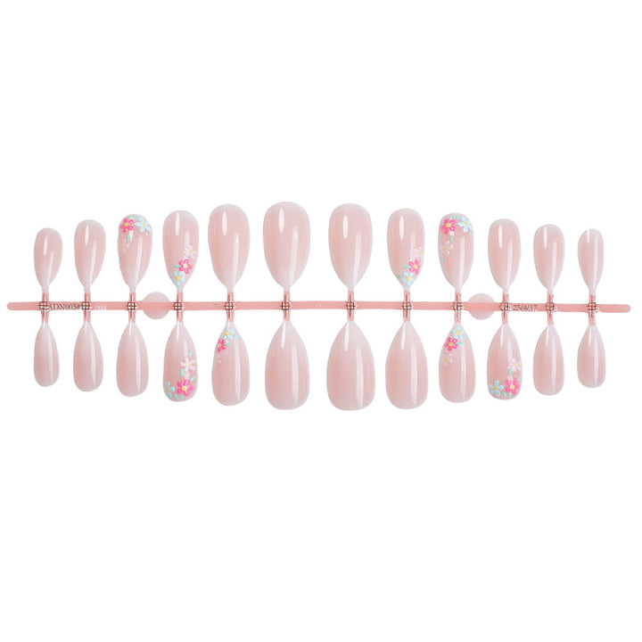 Floral Decorative Press-On Nail Set Kalsten 1788496020