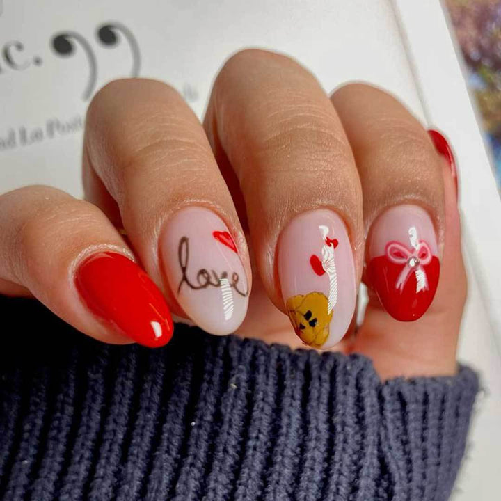 Romantic Artistic Nail Design