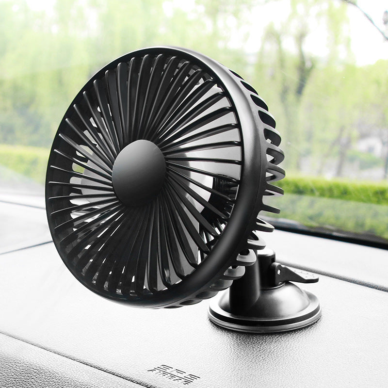 Double fan with swivel head and energy-saving features Kalsten