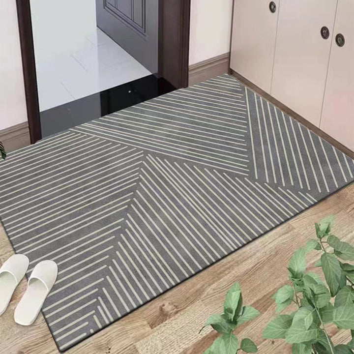 Geometric Patterned Indoor Area Mat Kalsten