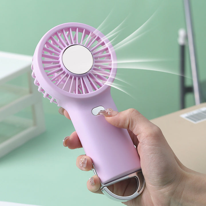 Ladies practical handheld fan with ergonomic handle Kalsten