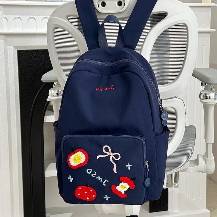 Stylish Embroidered Backpack