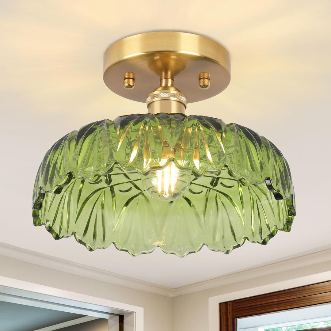 Elegant Glass Ceiling Light