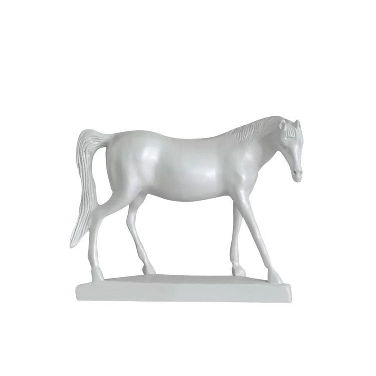 Artistic Wooden Horse Sculpture