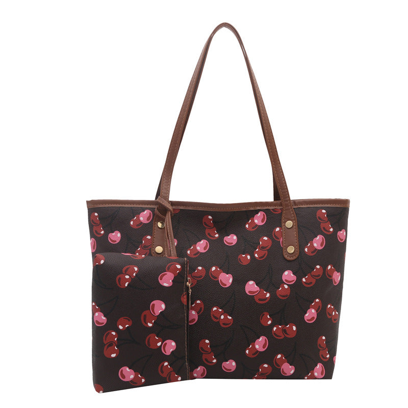 WoWhimsical Cherry Print Tote Bag Kalsten