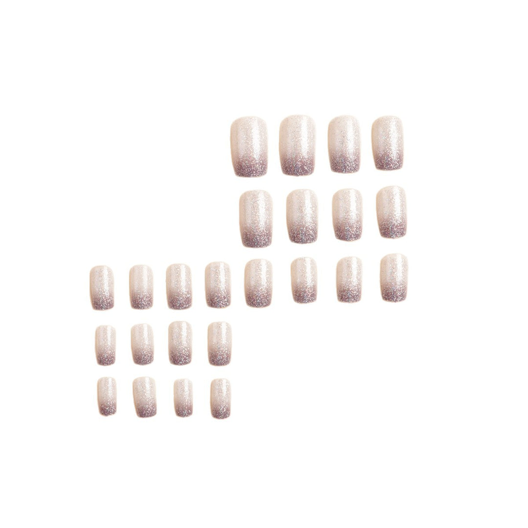 Glamorous Glitter Ombre Press-On Nails Kalsten