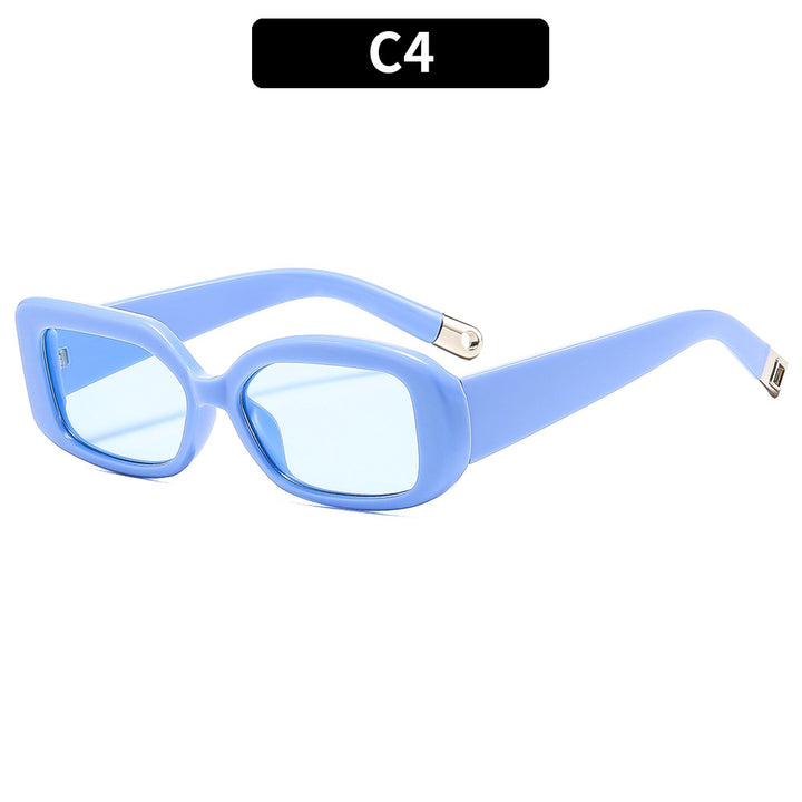 Contemporary Oversized Rectangle Sunglasses