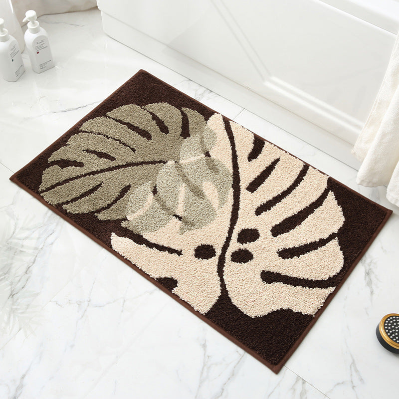 Abstract Pattern Bath Mat for Bathroom