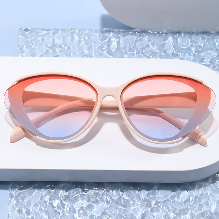 Women Oversized Sunglasses with Gradient Kalsten
