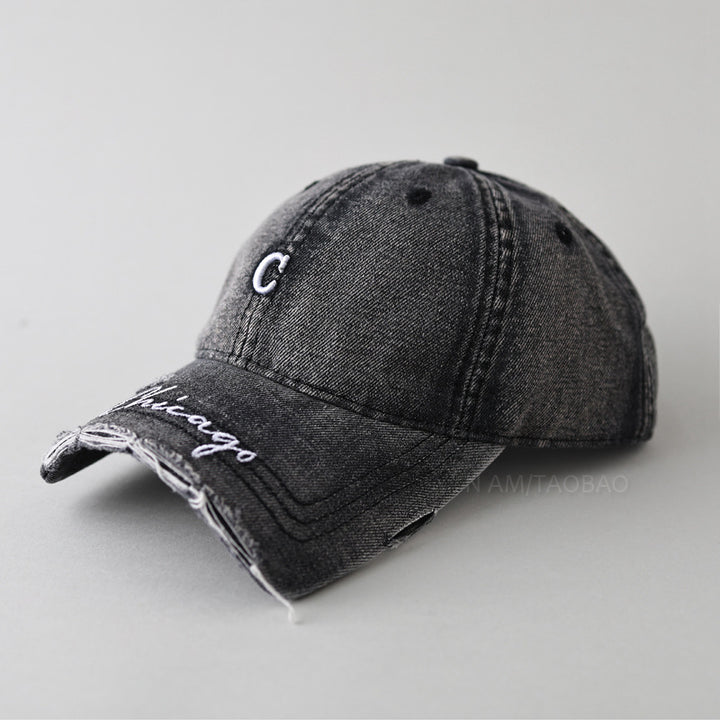 Men's Casual Distressed Baseball Cap Kalsten
