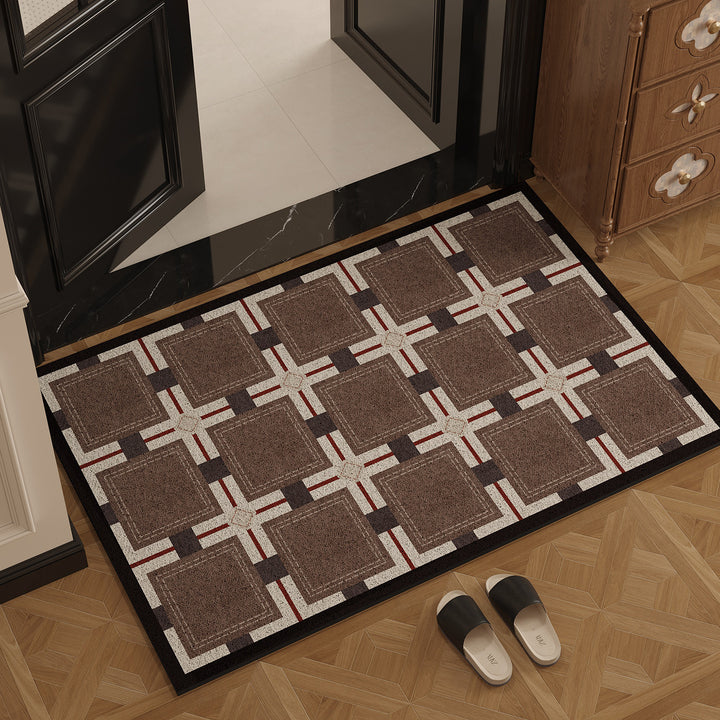 Geometric Pattern Door Mat