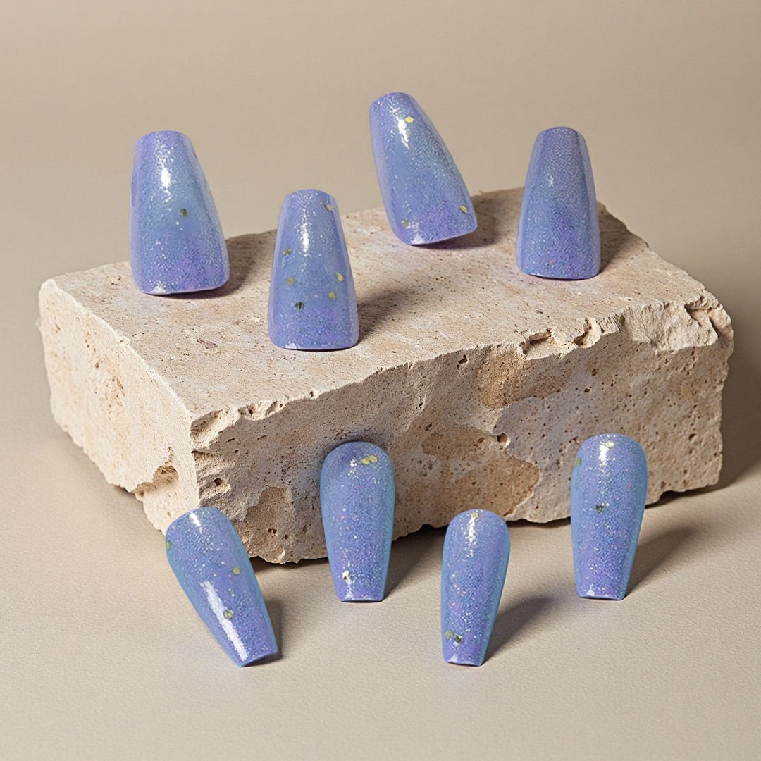 Glittering artificial nails Kalsten