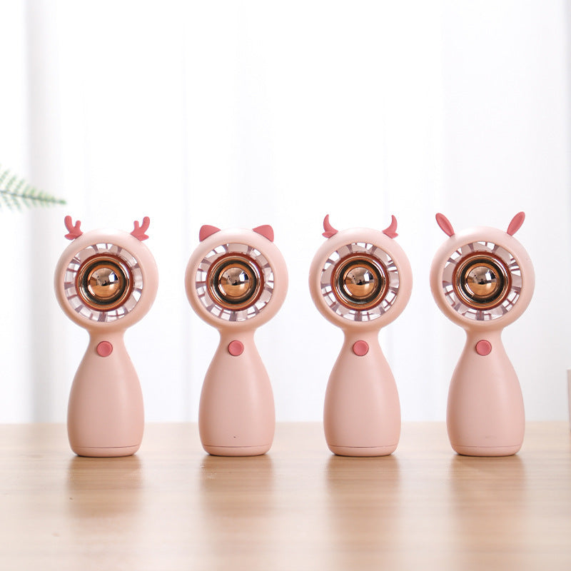 Unisex Portable Hand Fan with Animal Design Kalsten