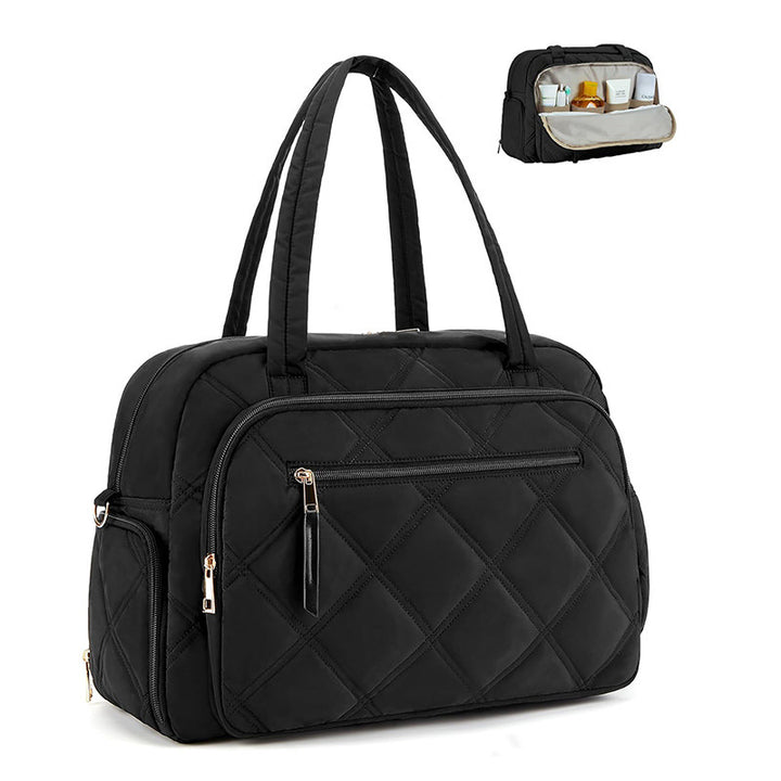 Elegant Quilted Cosmetic Bag Kalsten