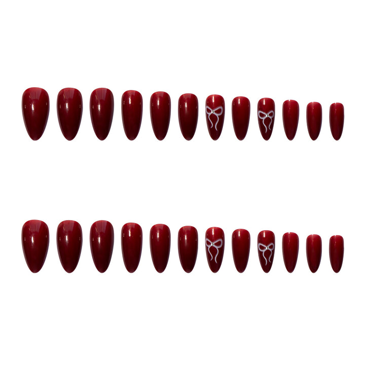 Acrylic nail set with elegant arch design Kalsten