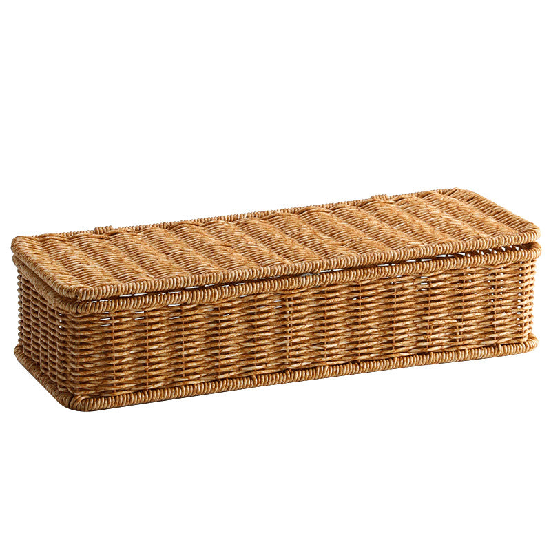 Woven Storage Organizer with Lid Kalsten