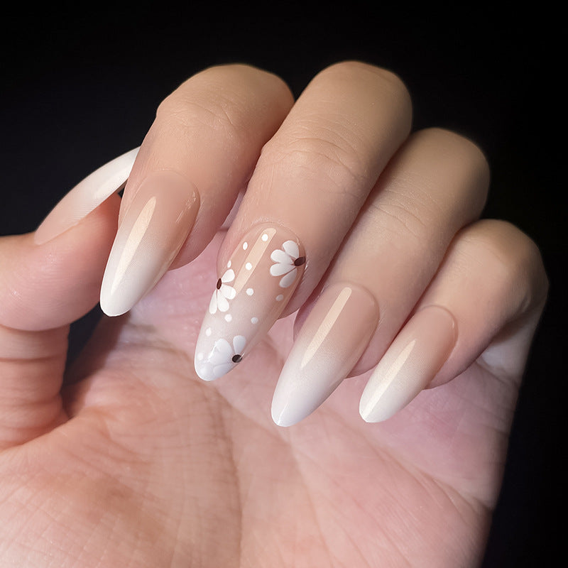 Floral Ombre Press-On Nail Art Kalsten