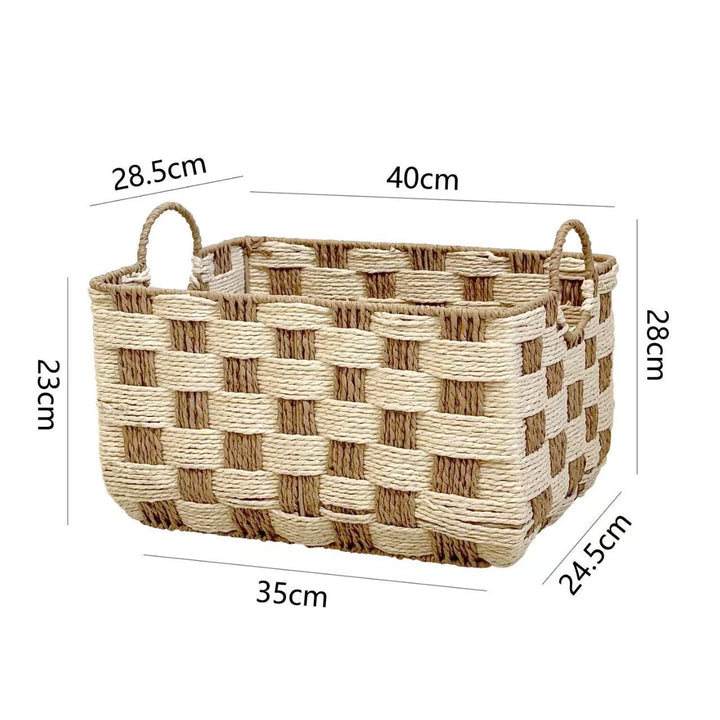 Natural Fiber Storage Basket Kalsten