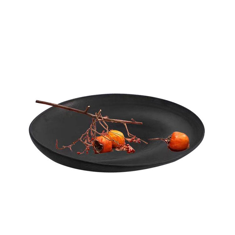 Elegant Curved Serving Plate