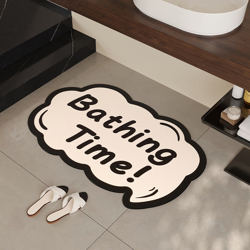 Cloud-Shaped Soft Bath Mat Kalsten