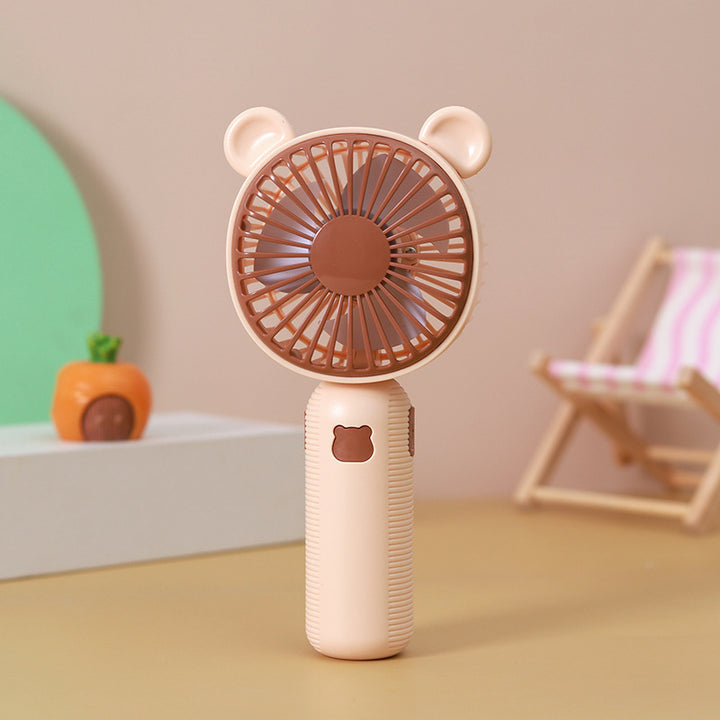 Women’s portable hand-held fan in cute bear design Kalsten