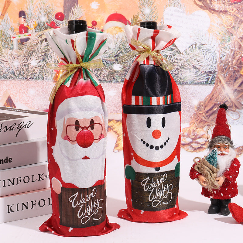Christmas wine bottle cover Kalsten
