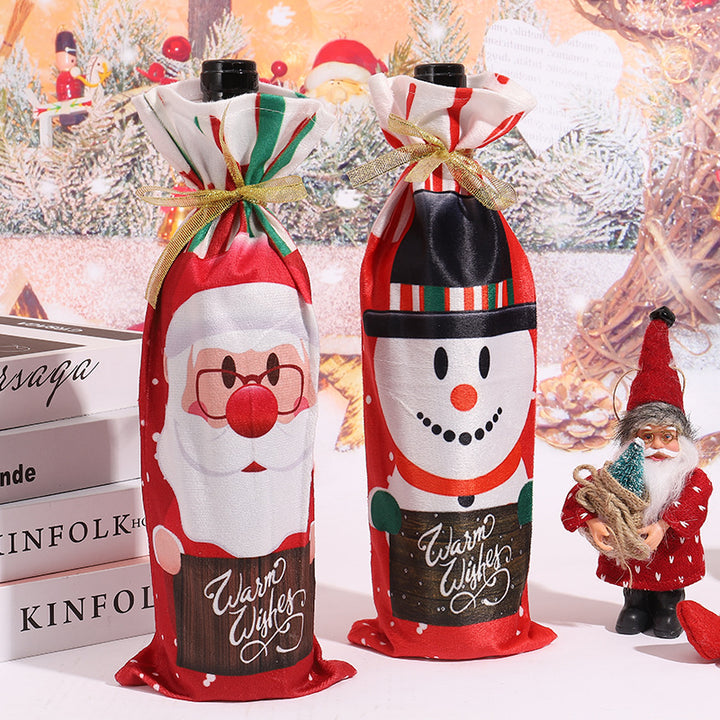 Christmas wine bottle cover Kalsten