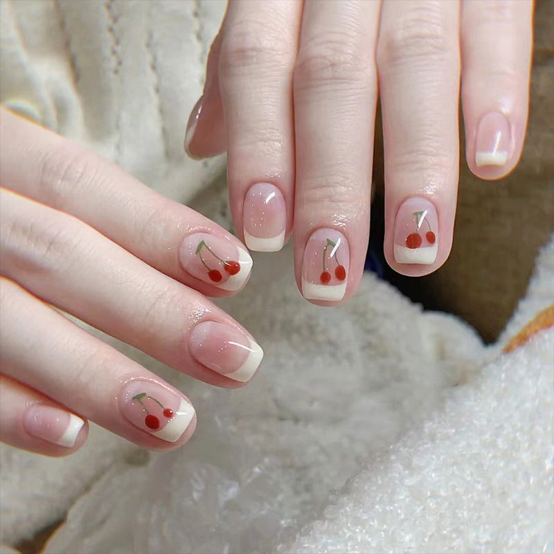 Glossy Gel Nail Extensions Kalsten
