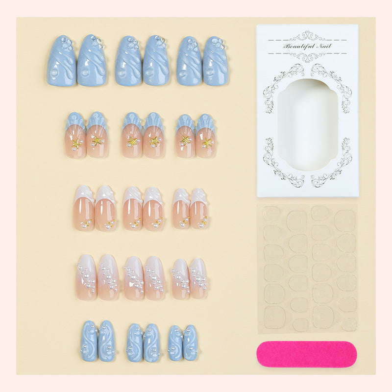 Luxurious Decorative Press-On Nail Art Set Kalsten