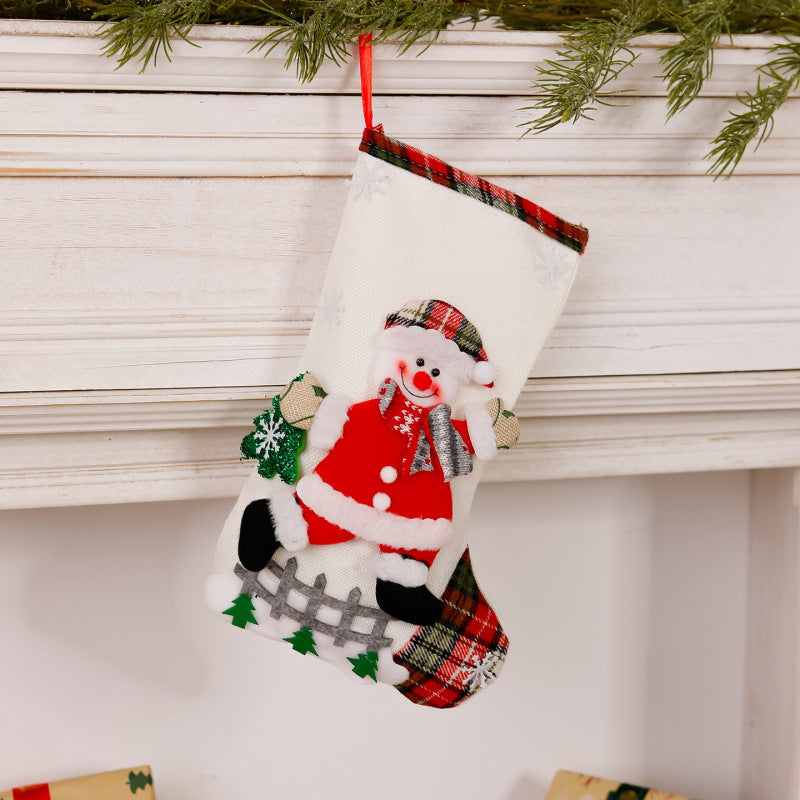 Fun Christmas stocking with reindeer motif Kalsten