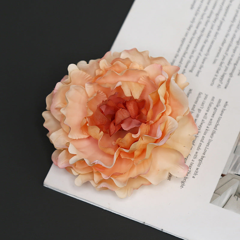 Decorative Fabric Floral Brooch